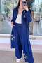 Flower Embroidered Viscose Set 6Y117