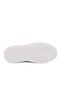 White Lace-up Women's Sports Shoes - 5