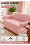 Premium Striped Off-White Sofa Cover – Non-Slip, Stylish and Modern Design