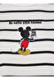 Loose Fit T-shirt with Mickey Mouse Embroidery - 2