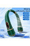 USB Rechargeable Bladeless Hanging Neck Fan, Portable Cooling Fan with 5 Speeds & LED Display - 2