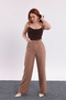 Women's Lycra Velcro Closure Palazzo Pants - 8