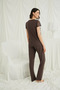 Ieg Short Sleeve and Lace V-Neck Pajama Set Ilkel-Mdgym457 - 6