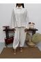 Women's Shirt and Pants Set, Comfortable Fit, Elastic Cuffs, Stylish Two-Piece Set - 7