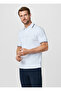 White Pure Cotton Men Premium Polo T-Shirt - 6