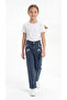 Bow and Stone Decorated Girls' Jeans - 3