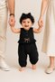 Baby Girl/Romper Set with Ruffles and Bandana - Stylish Combination - Baby Set - 2