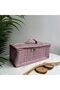 Fabric Accessory And Jewellery Case Organizer With 12 Small pouches (Purple Sequence) - 6