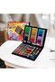 150 Pieces Art and Craft Supplies Kit for Drawing and Painting, Color Set with Markers Water Colors Brush Color Pencils Crayons Ink Color - 4