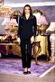 Women's Combed Cotton Lace 6-Piece Dowry Nightgown, Dressing Gown, Pajama Set K110 - 4