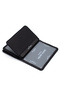 Black Floater Unisex Leather Card Holder 0188P2Z - 4