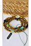 Krizokol Natural Stone Hematite Necklace - 2