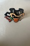 Agatha Dog Silhouette Acrylic Latch Buckle - 4