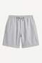 100% Cotton Relax Fit Elastic Lace-Up Waist Bermuda Shorts G8136Ax26Sm - 6
