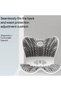 Yoyorelax TPE Lumbar Support Cushion, Ergonomic Seat and Back Support Posture Corrector - 6