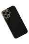 Ilkeshop New iPhone 14 Pro Max Case Volet Silicone (192022) - Black - 3