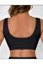 Seamless Laser Cut Bustier Women's Summer Thin Straps Flexible Comfortable Daily Crop - 2