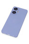 Ilkeshop New Realme C55 Case Nano Velvet Silicone (193250) - Lilac - 2