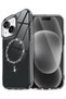 Ilkeshop New iPhone 15 Plus Live Diamond Magsafe Cover (90141) - Black