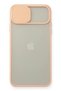 Ilkeshop New iPhone 11 Pro Max Case Palm Frosted Camera Sliding Silicone (103914) - Pink - 2