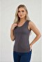 Women's Sleeveless Basic Plain Bodysuit 6-Piece Flexible Daily Stylish U-Neck Princess Collar - 8