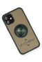 Ilkeshop New iPhone 12 Mini Case Montreal Ringed Silicone Cover (173426) - Green - 3