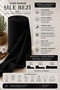 100% Cotton Şile Diaper Fabric Black 145 cm Width Natural Wrinkled Summer Lightweight Fabric by the Meter - 3