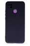 Ilkeshop New Redmi 9C Case Nano Velvet Silicone (174739) - Navy Blue