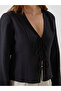 V-Neck Women's Blouse - 3