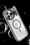 Ilkeshop New iPhone 15 Pro Case Telescope Lens Magsafe Silicone Cover - (201008) Titanium Gray - 4