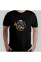 The Mandalorian and Grogu Fallout Pipboy Unisex 100% Cotton Crew Neck T-Shirt Model 5