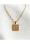 Steel Kubera Yantra Abundance and Blessings Necklace - 2