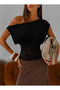 Women's Casual Off-Shoulder Lace-Trimmed Stylish Blouse