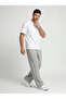 Men's 2-Pack Ribbed Wide-Leg Baggy Sweatpants with Back Pockets, Comfortable Fit - 7