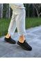 Nina Black Charcoal Orthopedic Mesh Summer Women's Slippers - 3