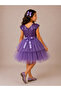 Princess Girls Tulle Evening Dress Wedding Birthday Party - 5