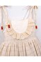 Straps and Beaded Girls' Dress (Purchase According to the Size Chart, Sizes Are Large) - 3