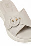 Papaya Beige Women's Slippers - 7