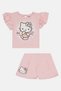 Hello Kitty Toddlers Girl 2 Pieces Short Sleeve Graphic Print T-Shirt And Shorts Set, Pink - 3