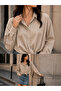 Women's Casual Fit Long Sleeve Oversize Shirt” - 4