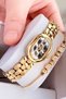 Special Series Gift Women's Watch Gold Color - Steel Band Japanese Machine Special Stylish Boxed Gdkb2058C1 - 3
