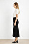 Black Flounce Fish Skirt - 2