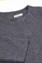 Dark Gray Women's Jacket with Buttoned Pockets - 6