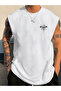Men's oversized crew neck sleeveless t-shirt - longline