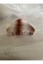Large Size Transparent Striped Bone Clip Strong Grip Hair Clip 8 cm - 3