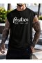 Men's oversized crew neck sleeveless t-shirt - longline