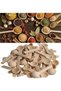 Glb-Stl41414 Bamboo Spice and Jam Spoons 6 Pieces