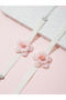 Pack of 2 - Pink Flower Choker and Bracelet - 3