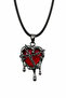 Gothic Necklace Black Chain Gothic Design Women's Necklace Punk Rock Style Accessory - 2