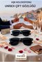 Uv400 Set of 2 Unisex Couple Sunglasses Bay- Sunglasses Lover Sunglasses Sunglasses That Fit Every Face Shape